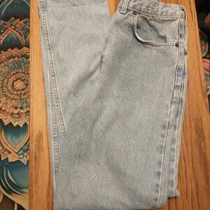 Men's Light Wash Route 66 Premium Jeans Wear 38 x 34